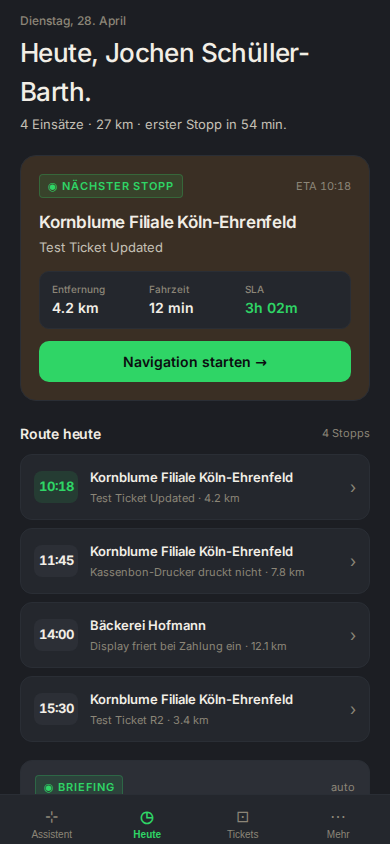 Numaris Operations App Mobile